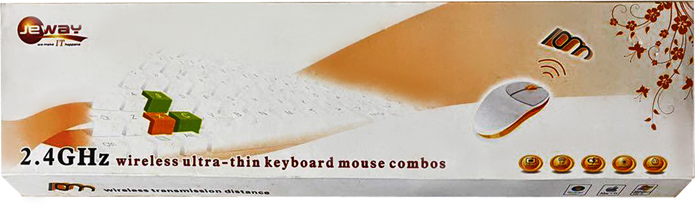 JEWAY JK 8223 Wireless Keyboard Mouse Combo